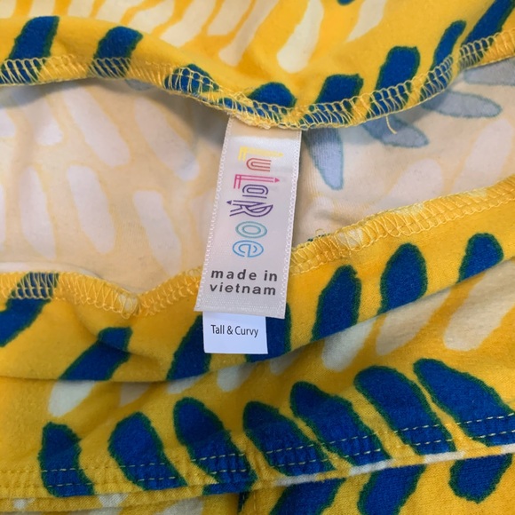 TC Lularoe Leggings Geometric Pattern - Picture 3 of 3